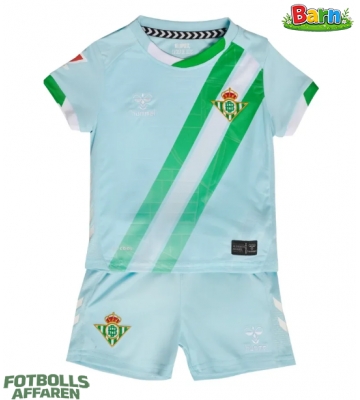 Real Betis Bortaställ Barn 2025-26 Kortärmad (+ Korta byxor)